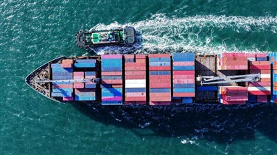 sieć transportu morskiego